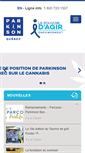 Mobile Screenshot of parkinsonquebec.ca
